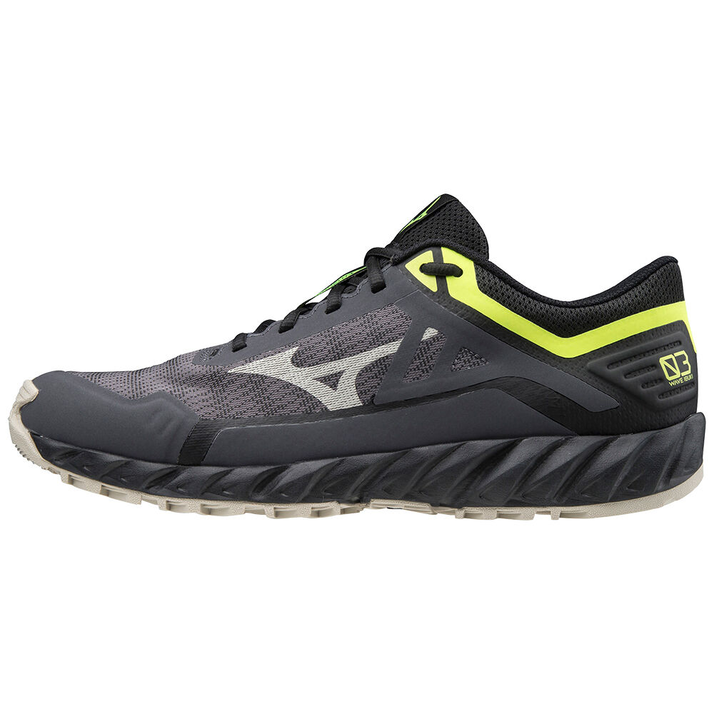 Mens Mizuno Wave Ibuki 3 Trail Running Shoes Black Philippines (LXWJVY076)